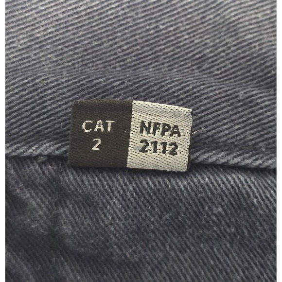 Carhartt Fire Resistant‎ FR Mens Size 38x32 Blue Chino Pants - Picture 7 of 14